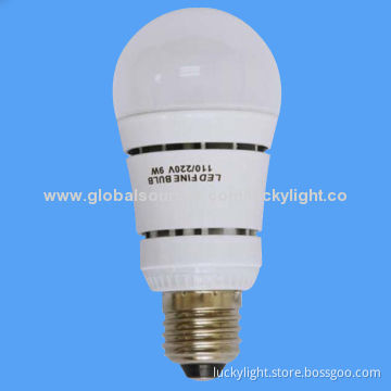 High-power E27 LED Bulb with 60W, Cree LED Source, 110-240V AC Input
